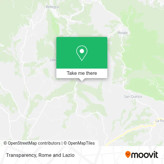 Transparency map