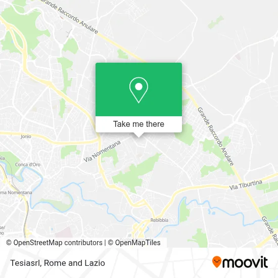 Tesiasrl map