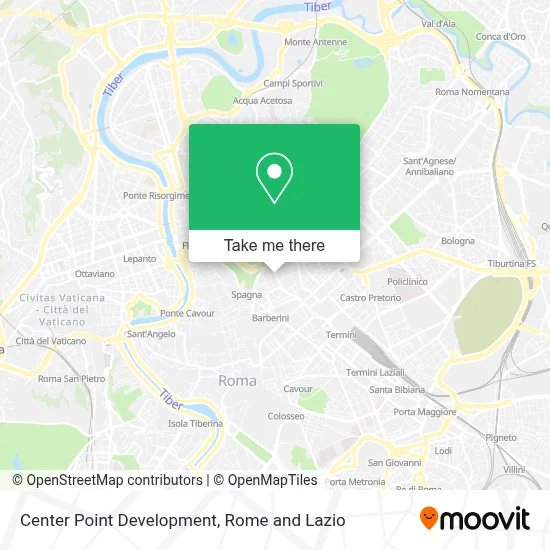 Center Point Development map