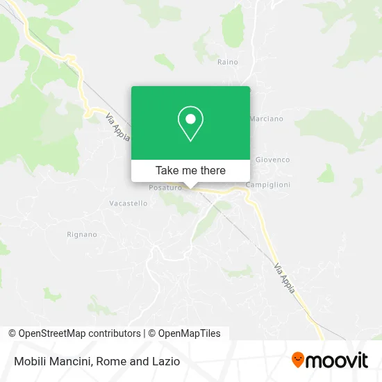 Mobili Mancini map