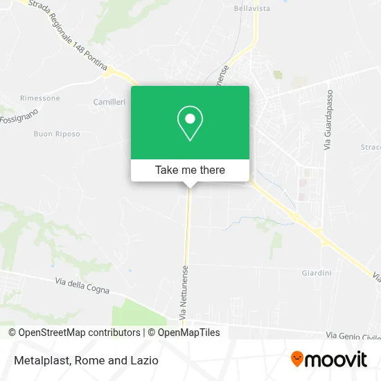 Metalplast map
