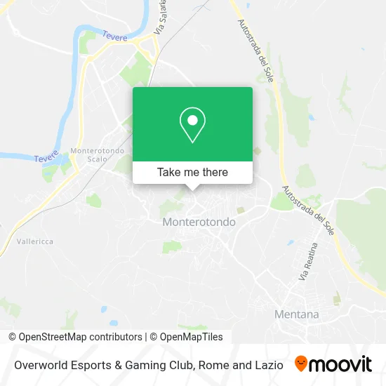 Overworld Esports & Gaming Club map