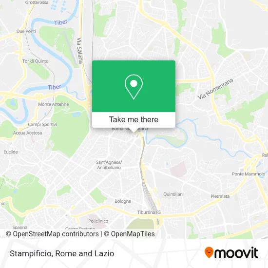 Stampificio map
