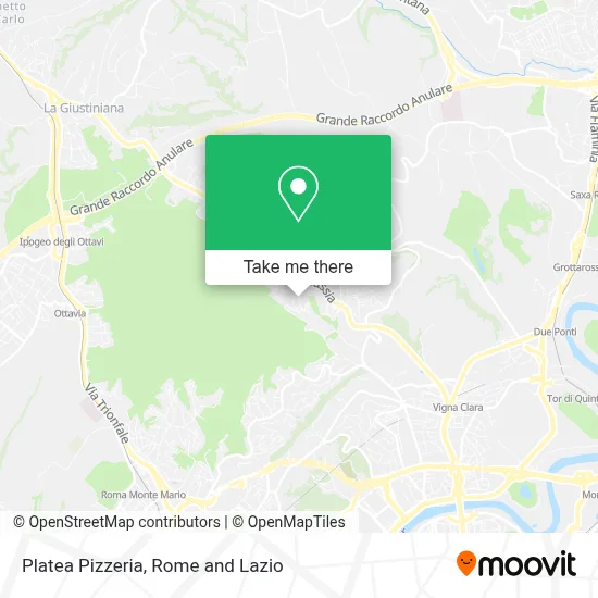 Platea Pizzeria map