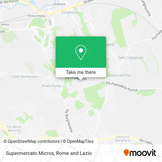 Supermercato Micros map