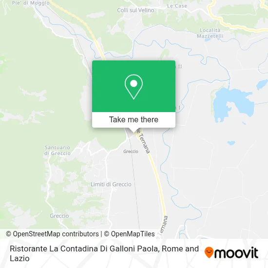 Ristorante La Contadina Di Galloni Paola map