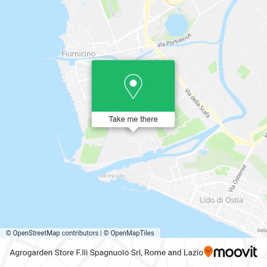 Agrogarden Store F.lli Spagnuolo Srl map