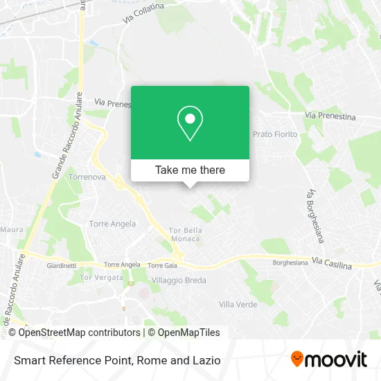 Smart Reference Point map