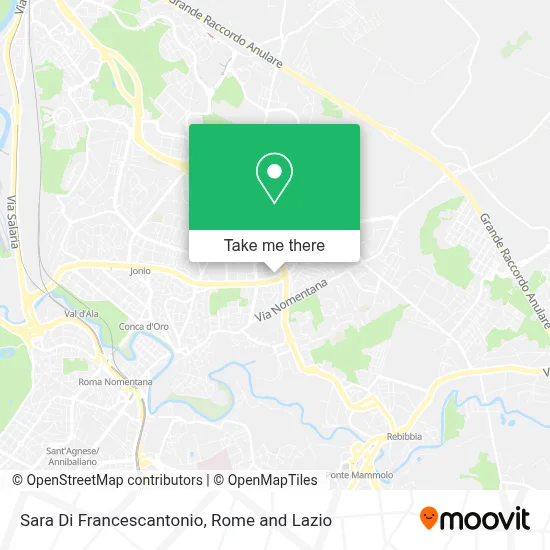 Sara Di Francescantonio map