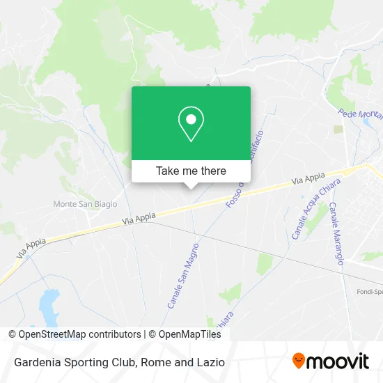 Gardenia Sporting Club map