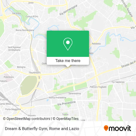 Dream & Butterfly Gym map