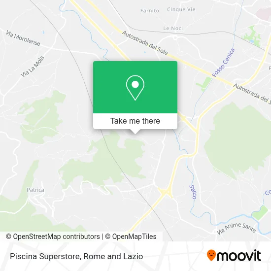 Piscina Superstore map