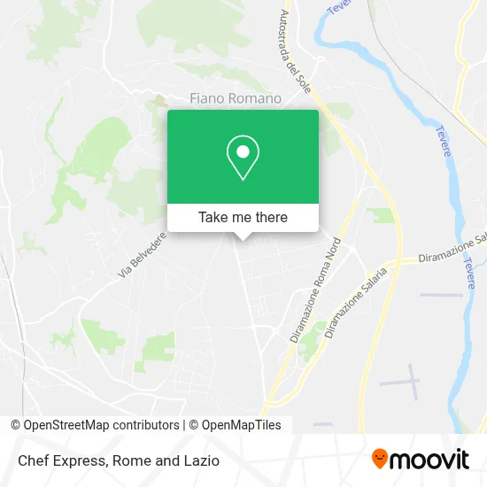 Chef Express map