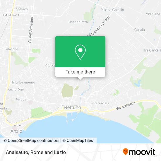 Anaisauto map