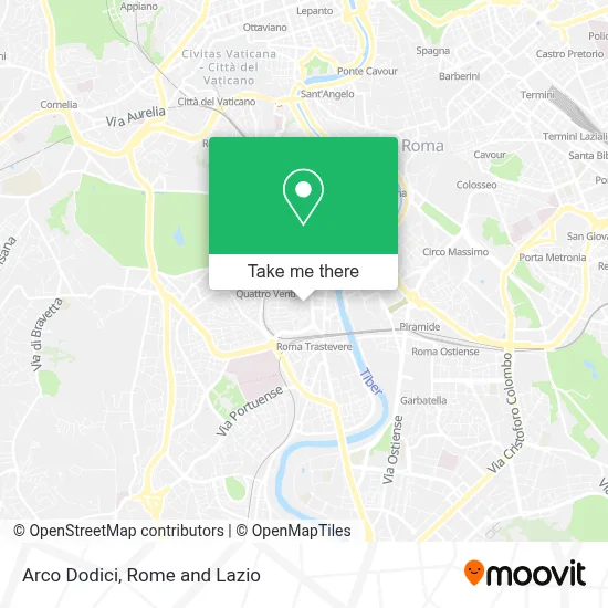 Arco Dodici map
