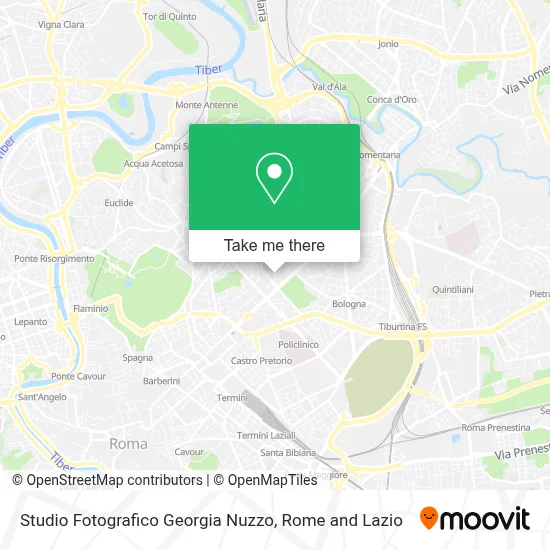 Studio Fotografico Georgia Nuzzo map