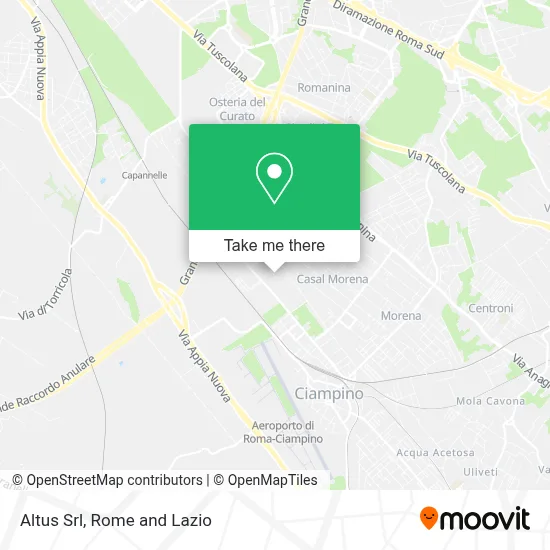 Altus Srl map