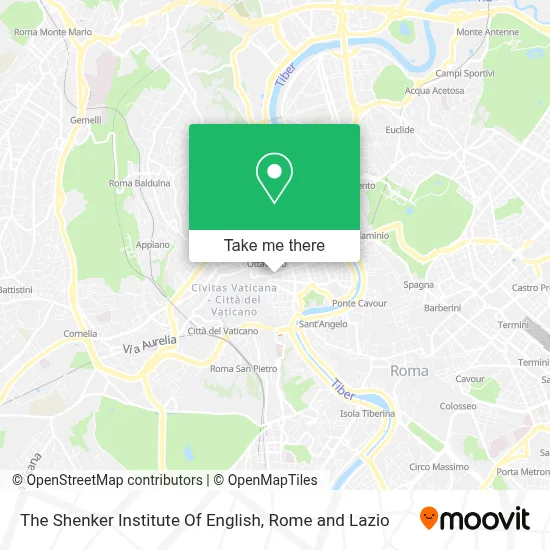The Shenker Institute Of English map