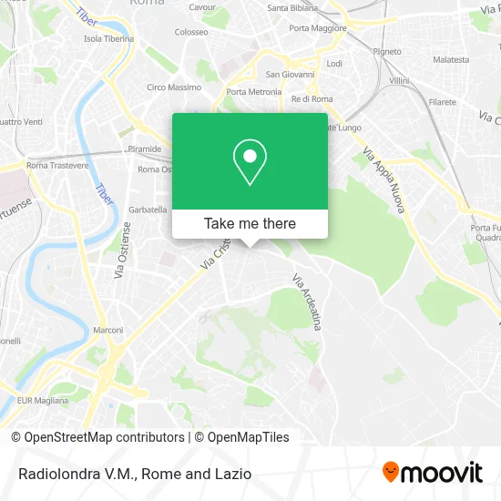Radiolondra V.M. map