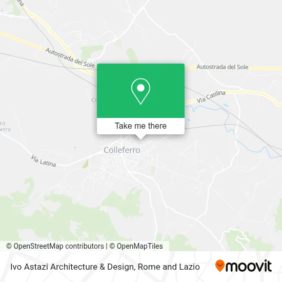Ivo Astazi Architecture & Design map