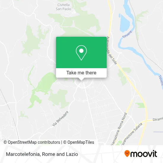 Marcotelefonia map