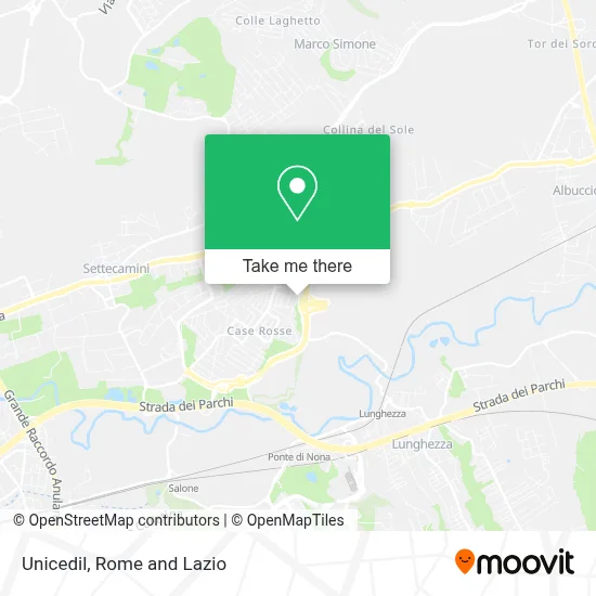 Unicedil map