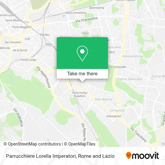 Parrucchiere Lorella Imperatori map