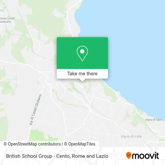 British School Group - Cento map