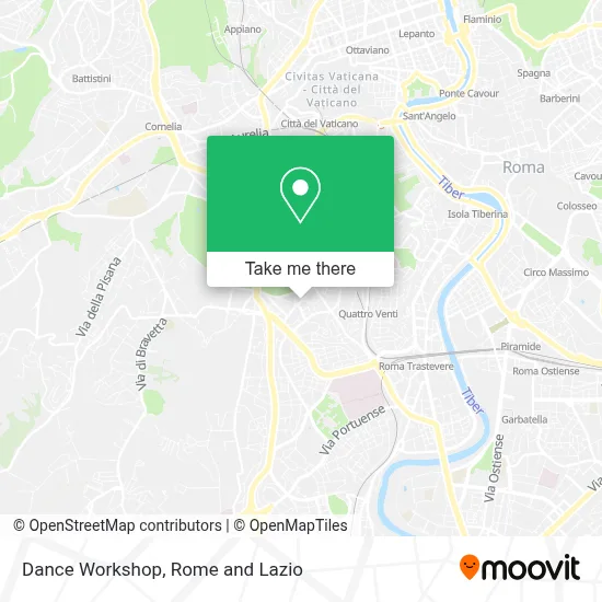 Dance Workshop map