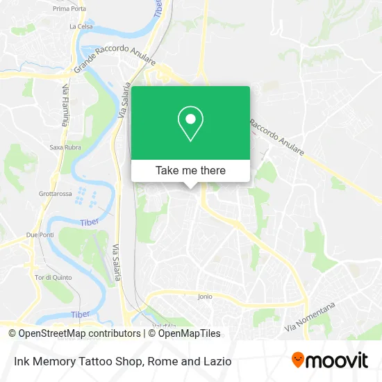 Ink Memory Tattoo Shop map