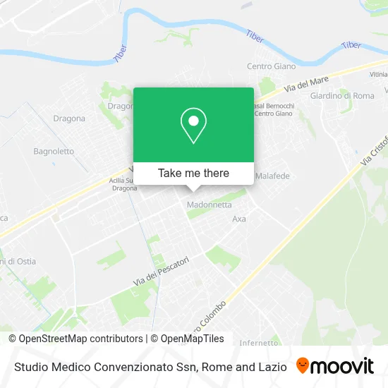 Studio Medico Convenzionato Ssn map