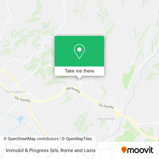 Immobil & Progress Srls map