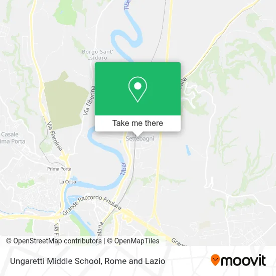 Ungaretti Middle School map