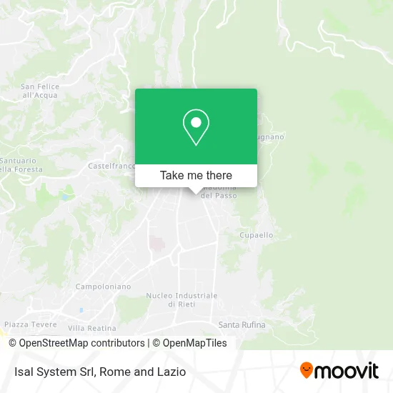 Isal System Srl map