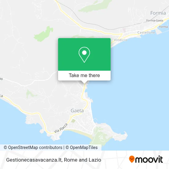 Gestionecasavacanza.It map