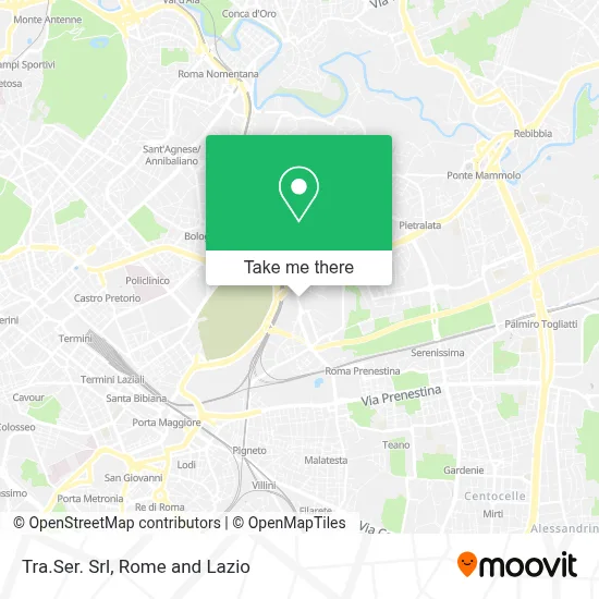 Tra.Ser. Srl map