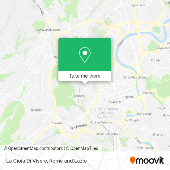 La Gioia Di Vivere map