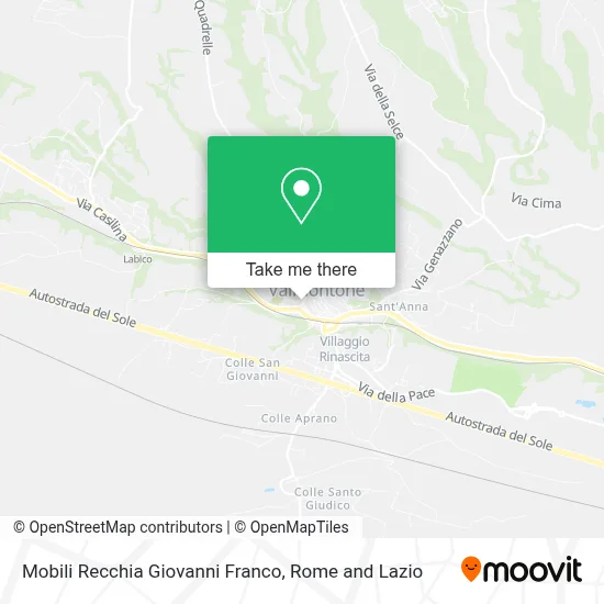 Mobili Recchia Giovanni Franco map