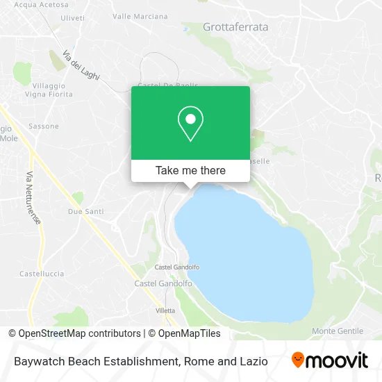 Baywatch Beach Establishment map