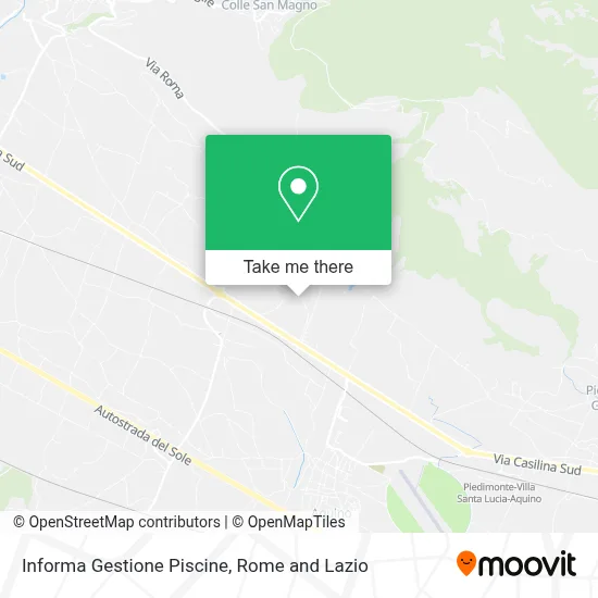 Informa Gestione Piscine map