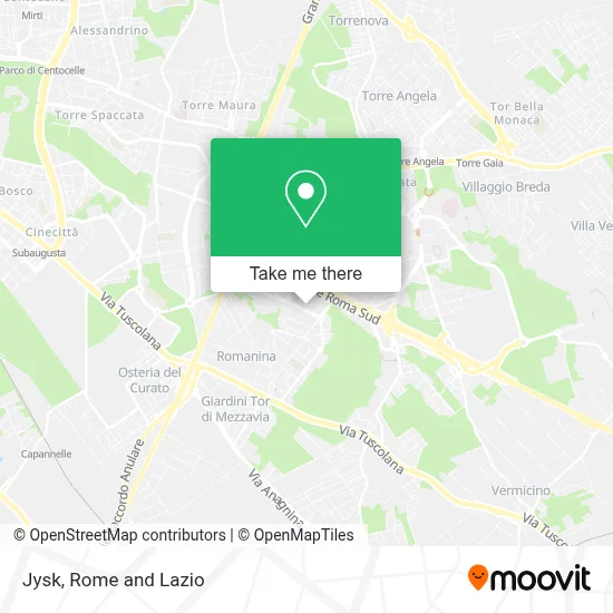 Jysk map