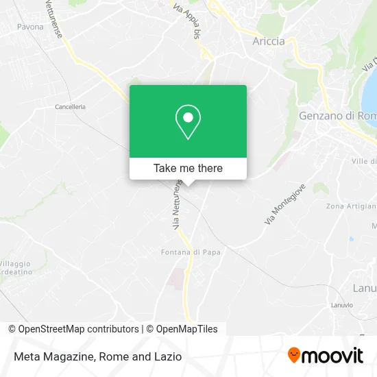 Meta Magazine map