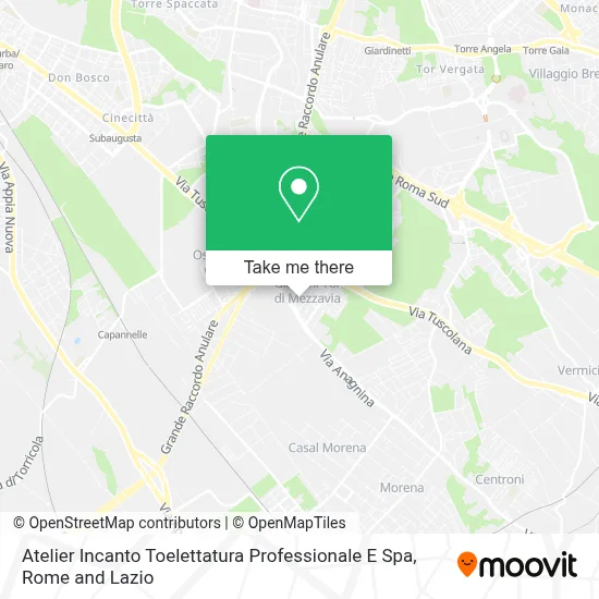 Atelier Incanto Toelettatura Professionale E Spa map