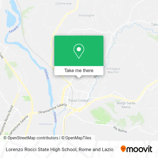 Lorenzo Rocci State High School map