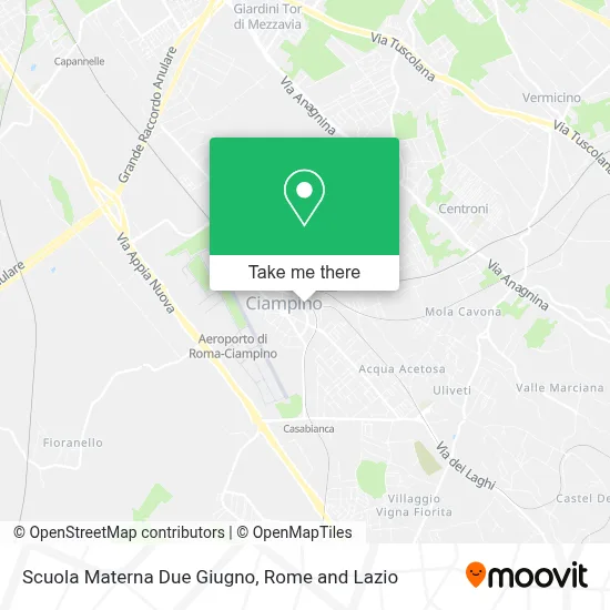 Scuola Materna Due Giugno map