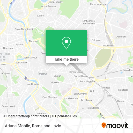 Ariana Mobile map