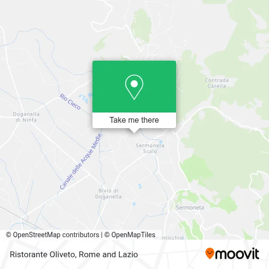 Ristorante Oliveto map