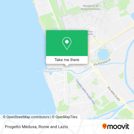 Progetto Medusa map