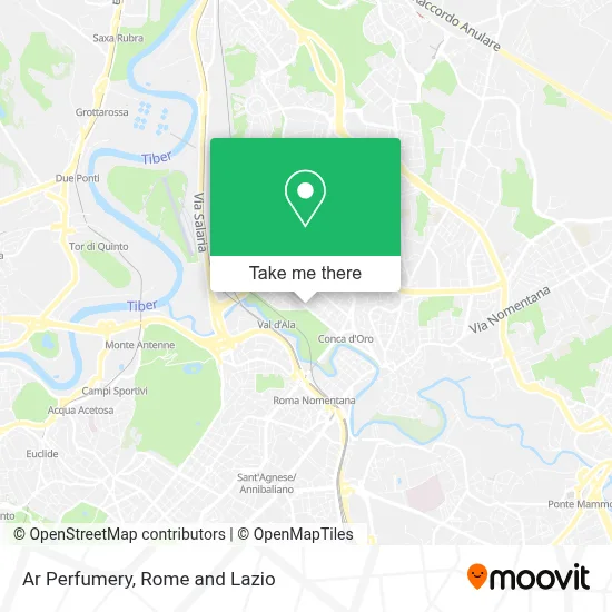 Ar Perfumery map
