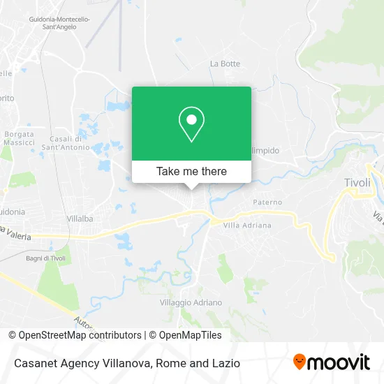 Casanet Agency Villanova map